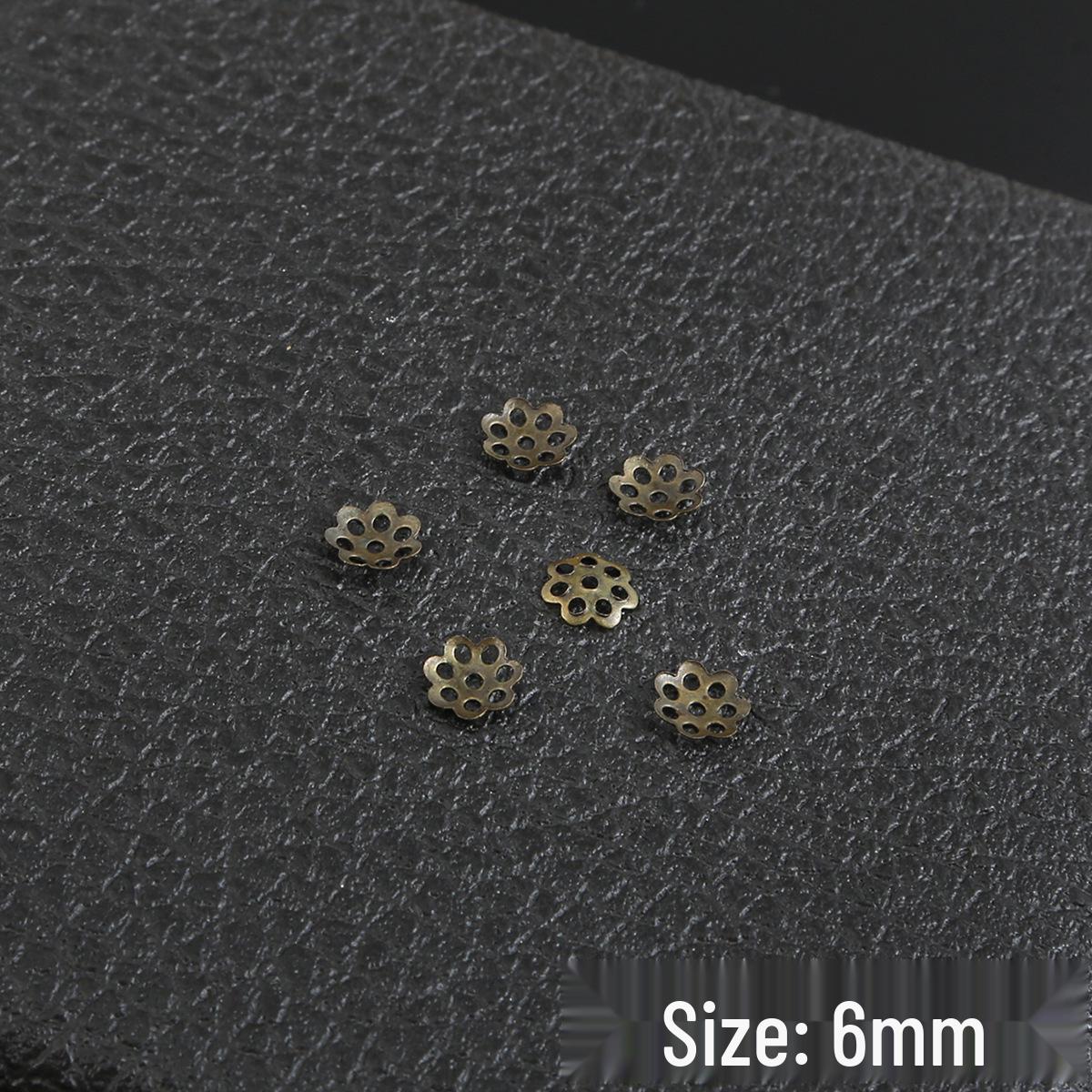 DIY Hollow Multi-Size Flower Spacer Beads & Pendant Bracelet Materials for Ancient Style Hairpins & Headwear Textured Flower Base 9MM 4g/pack ~30 pcs
DIY Hollow Multi-Size Flower Spacer Beads & Pendant Bracelet Materials for Ancient Style Hairpins & Headwear Textured Flower Base 9MM 4g/pack ~30 pcs