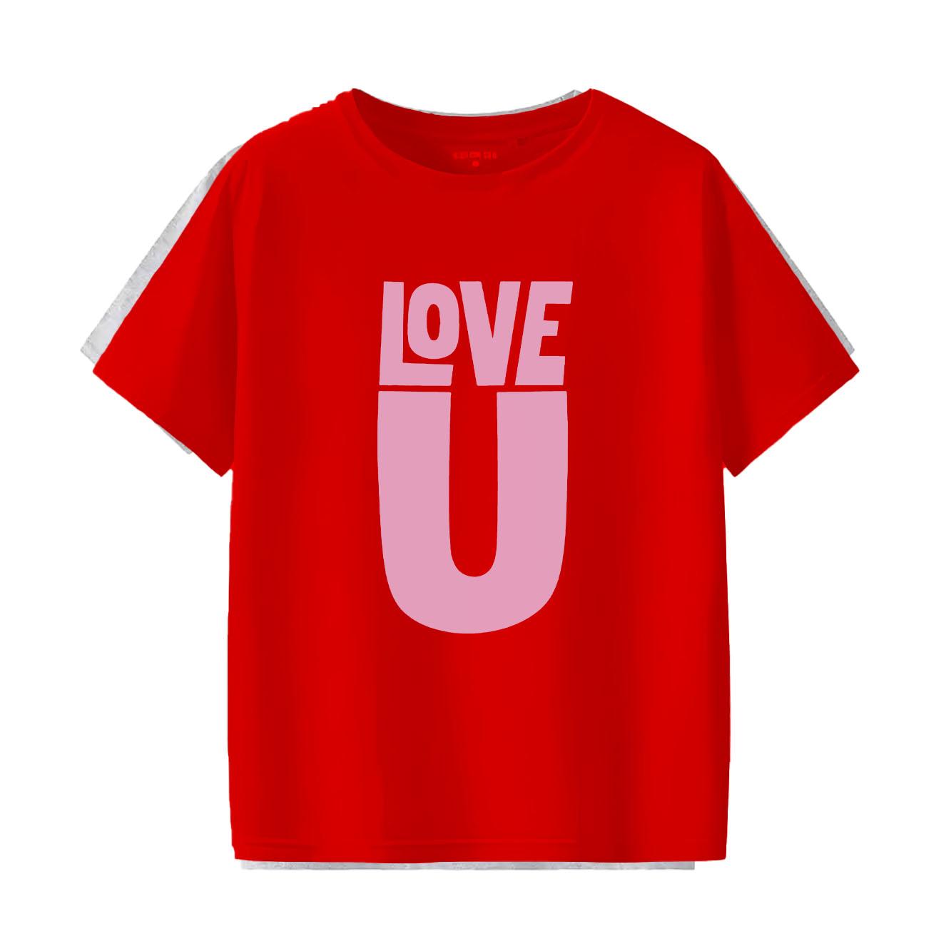 Fashionable LOVE printed Tshirt casual short sleeved round neck suitable for all seasons versatile Womens Tshirt S
Fashionable LOVE printed Tshirt casual short sleeved round neck suitable for all seasons versatile Womens Tshirt S