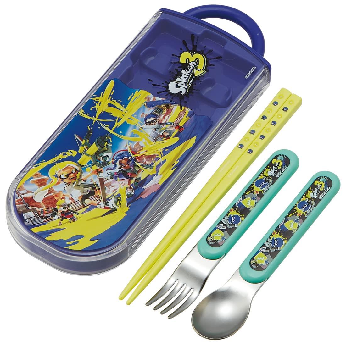 Skater Bento Trio and Antibacterial Made in Splatoon 3 TACC2AG Kids Set, Chopsticks, Spoon, Fork, Cutlery, Easy-Open Slide-Open Design, Japan,
Skater Bento Trio and Antibacterial Made in Splatoon 3 TACC2AG Kids Set, Chopsticks, Spoon, Fork, Cutlery, Easy-Open Slide-Open Design, Japan,