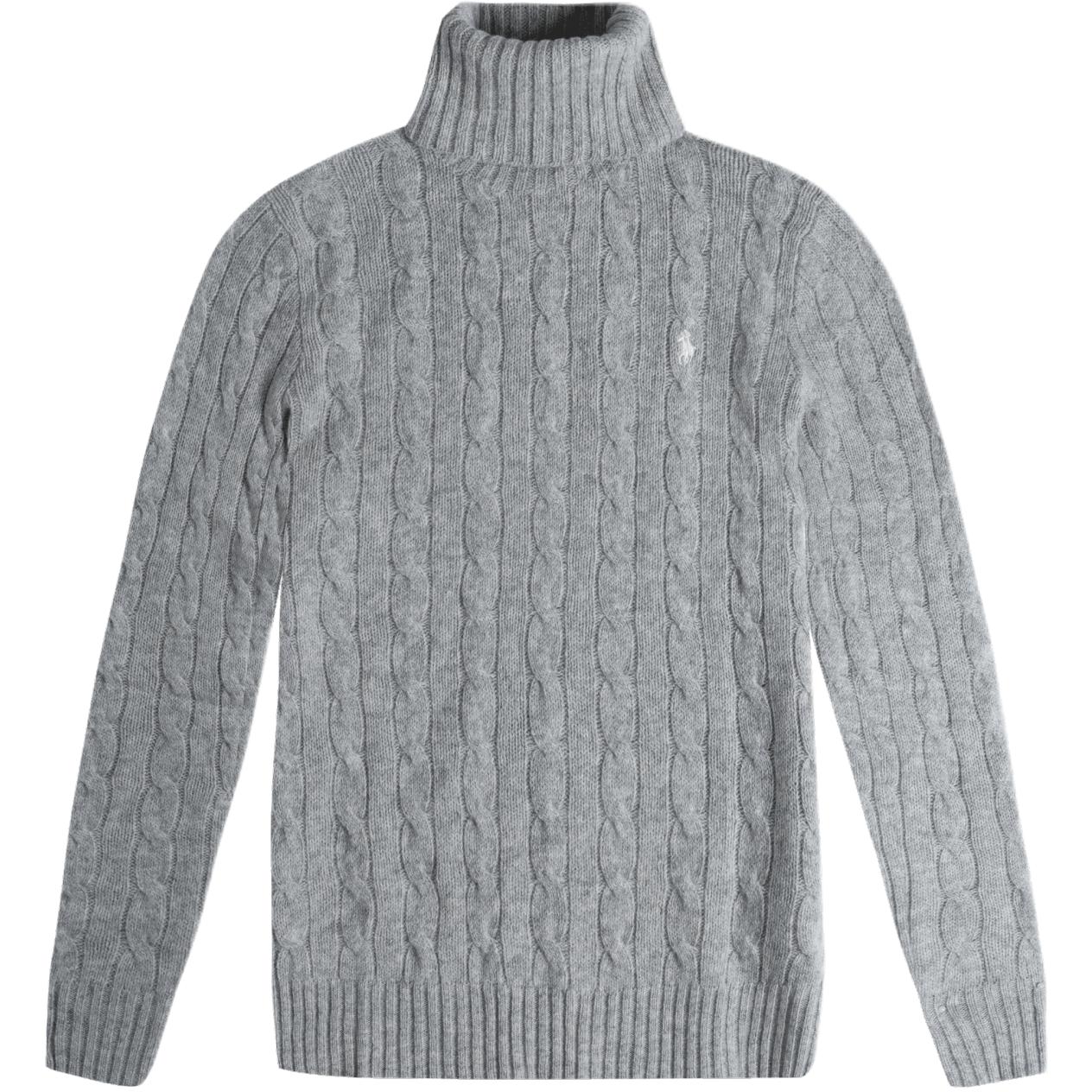 Polo Ralph Lauren FW24 Embroidered High Neck Polo Sweater Women sweater Light-Gray 211690308-005 XS
Polo Ralph Lauren FW24 Embroidered High Neck Polo Sweater Women sweater Light-Gray 211690308-005 XS