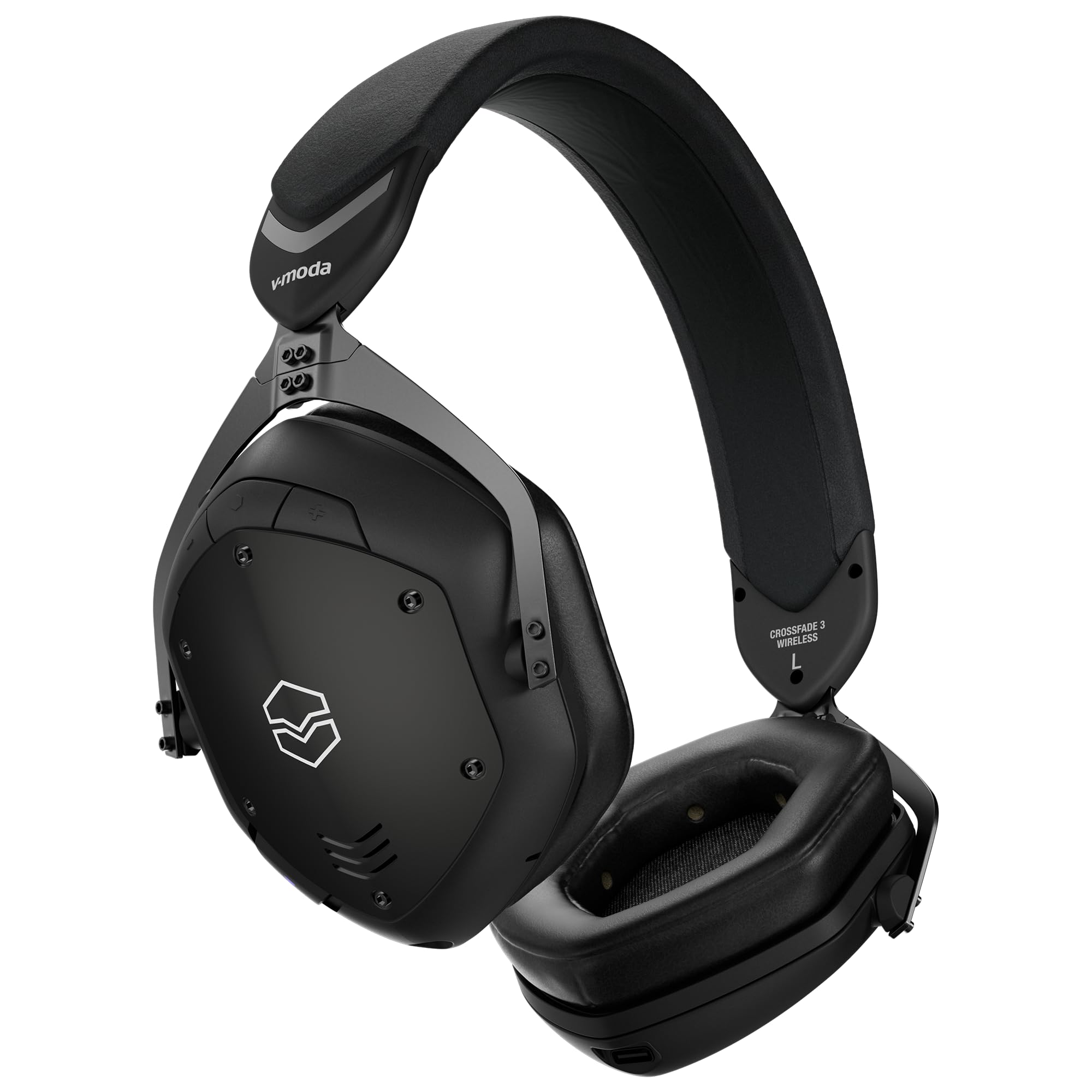Crossfade 3 Wireless Bluetooth Over Ear Wireless Headphones aptXHD Multipoint Compatible Wired Connection Compatible with Microphone Matte Black
Crossfade 3 Wireless Bluetooth Over Ear Wireless Headphones aptXHD Multipoint Compatible Wired Connection Compatible with Microphone Matte Black