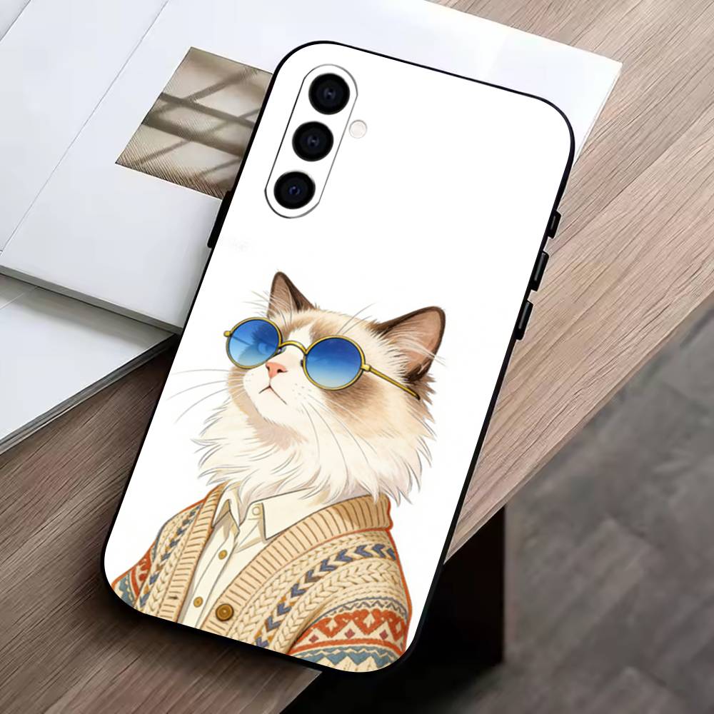 Mr. Cat Phone Case For Samsung Galaxy A73,A72,A71,A70,A53,A52,A51,Others Soft Black Cover Samsung a40
Mr. Cat Phone Case For Samsung Galaxy A73,A72,A71,A70,A53,A52,A51,Others Soft Black Cover Samsung a40