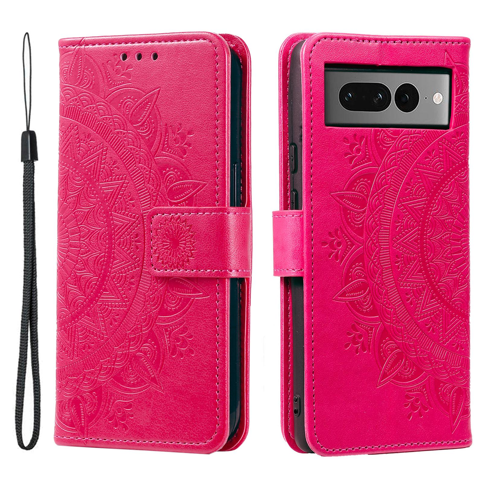 PU Leather Wallet Phone Case for Google Pixel 8 Pro,Mandala Flower Pattern Stand Cover Rose
PU Leather Wallet Phone Case for Google Pixel 8 Pro,Mandala Flower Pattern Stand Cover Rose