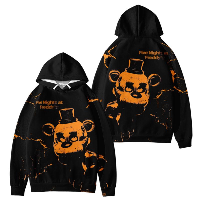 Мужская женская толстовка с капюшоном Five Nights At Freddy s, уличная одежда в стиле аниме, Harajuku, повседневный пуловер с капюшоном с принтом, толстовки
Мужская женская толстовка с капюшоном Five Nights At Freddy s, уличная одежда в стиле аниме, Harajuku, повседневный пуловер с капюшоном с принтом, толстовки
