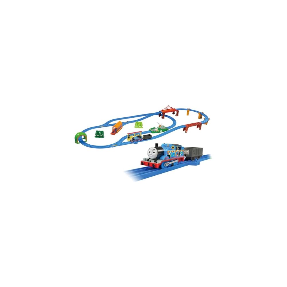 Takara Tomy Plarail Thomas Best Selection Set with Sir Topham Hatt Toy Train for Ages 3 and Up
Takara Tomy Plarail Thomas Best Selection Set with Sir Topham Hatt Toy Train for Ages 3 and Up