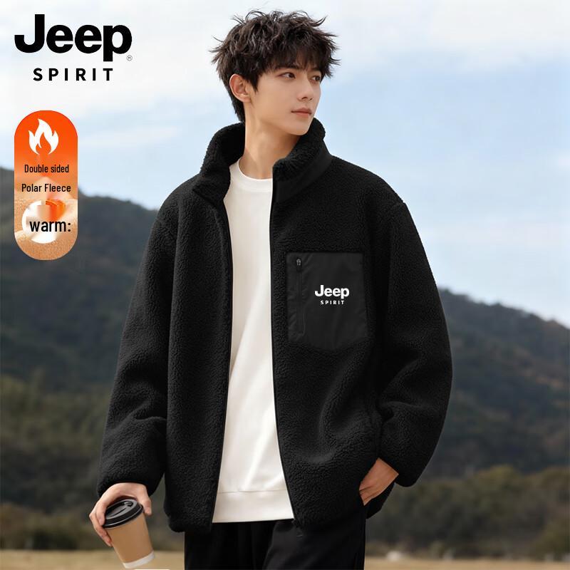 JEEP SPIRIT Men s Winter Fleece Lined Jacket L
JEEP SPIRIT Men s Winter Fleece Lined Jacket L