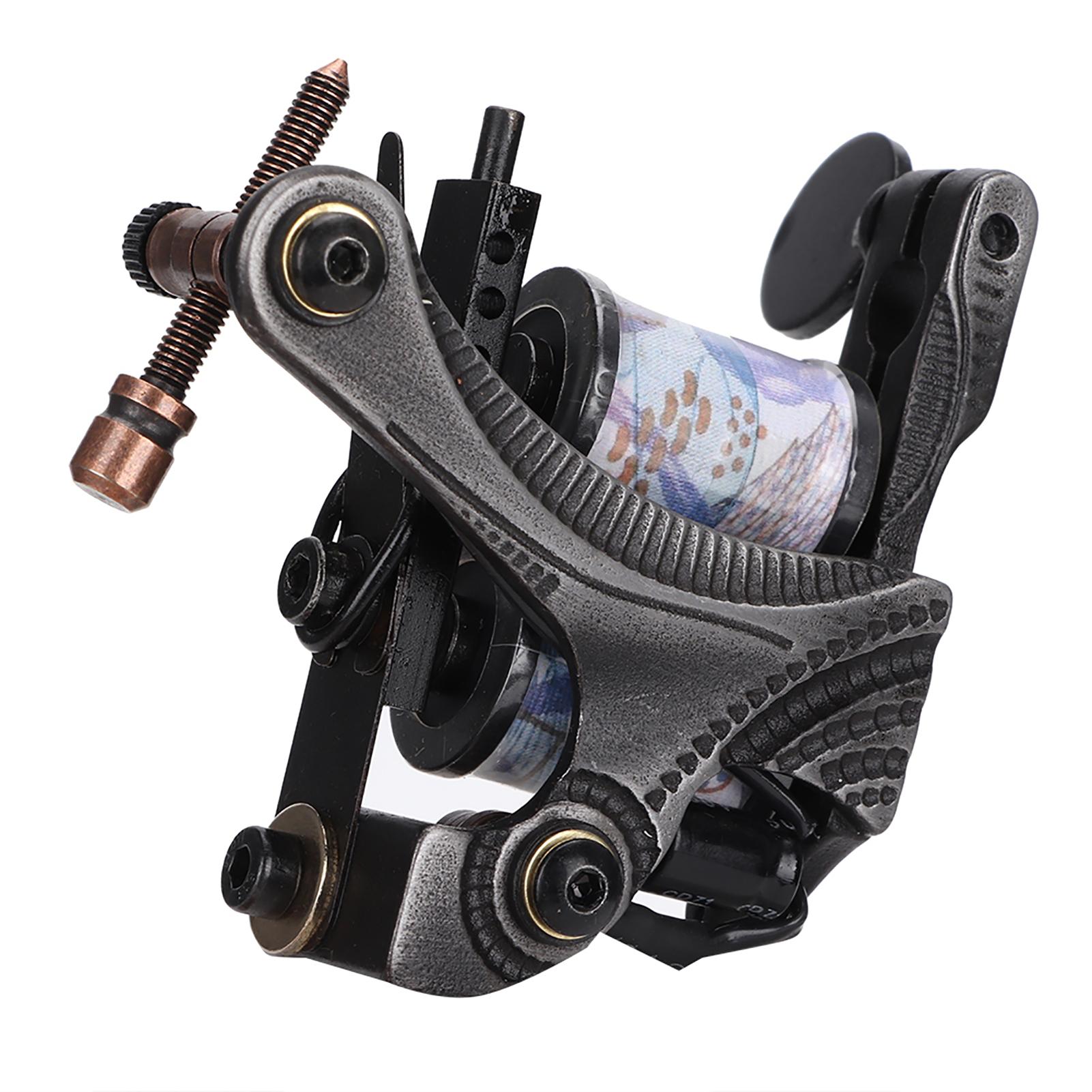 10Wraps Coils Wire Unique Pattern Tattoo Machine Gun Carbon Steel Shader&Liner Tattoo Machine
10Wraps Coils Wire Unique Pattern Tattoo Machine Gun Carbon Steel Shader&Liner Tattoo Machine