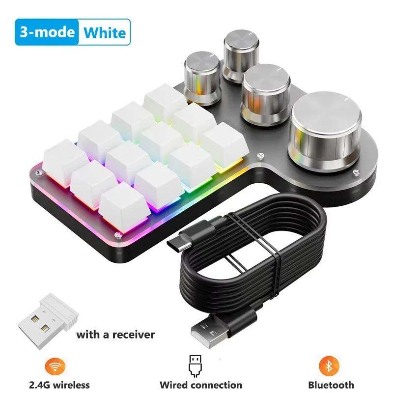 Програмована Кастомна Макро Клавіатура Bluetooth Дротова RGB 12 Клавіш 4 Поворотні Ручки Клавіатури Для Ігор Макропад Механічний Hotswap
Програмована Кастомна Макро Клавіатура Bluetooth Дротова RGB 12 Клавіш 4 Поворотні Ручки Клавіатури Для Ігор Макропад Механічний Hotswap