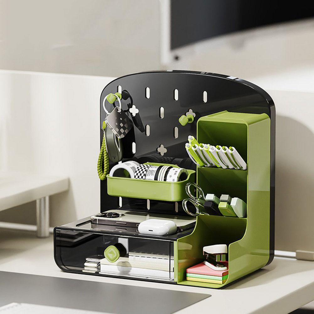 Vertical Hole Board Storage Rack Large Capacity Stationery Storage Rack Pen Holder Bedroom білий
Vertical Hole Board Storage Rack Large Capacity Stationery Storage Rack Pen Holder Bedroom білий