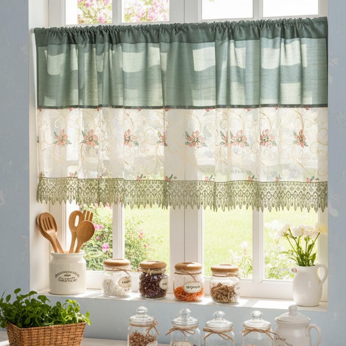 New tulle lace curtains, household living room cabinet partition curtains, bedroom balcony blackout curtains 60*100cm
New tulle lace curtains, household living room cabinet partition curtains, bedroom balcony blackout curtains 60*100cm