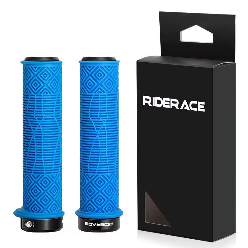 RIDERACE Велосипедные ручки руля TPR Резиновые Эргономичные Горный Mtb Велосипедный руль Bmx Рукоятки управления Нескользящие Удобные Торцевые заглушки синий
RIDERACE Велосипедные ручки руля TPR Резиновые Эргономичные Горный Mtb Велосипедный руль Bmx Рукоятки управления Нескользящие Удобные Торцевые заглушки синий