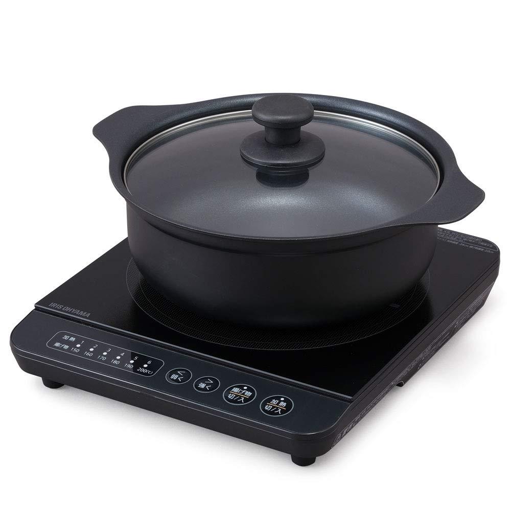 Iris Oyama IH Cooking Top 1 Burn IH Cooking Heater Tablettop Wand Set 1400 Вт Black IHKP T3724 B
Iris Oyama IH Cooking Top 1 Burn IH Cooking Heater Tablettop Wand Set 1400 Вт Black IHKP T3724 B