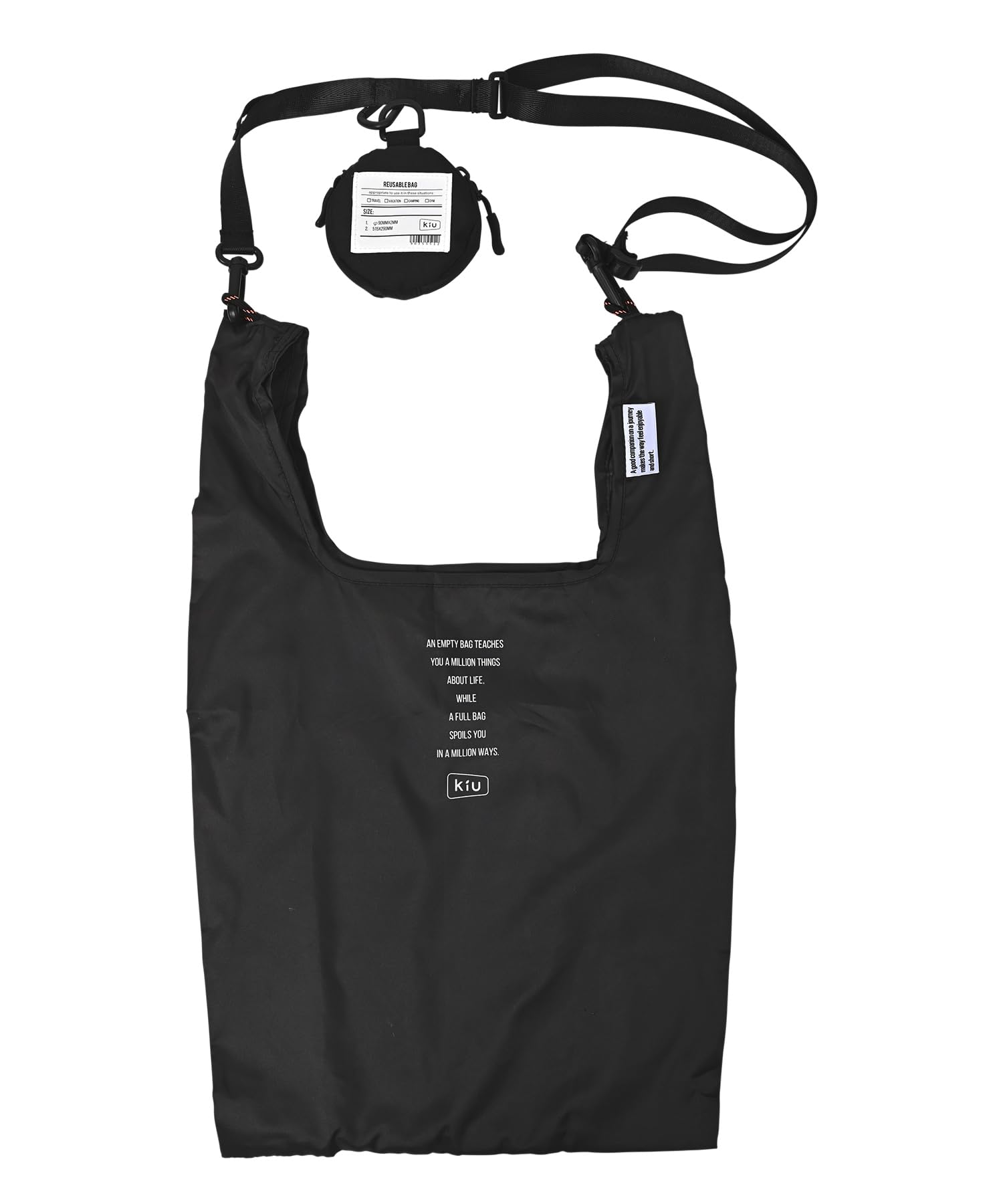 KiU Reusable Bag, Waterproof, Water-Repellent, Lightweight, Eco Bag, Shoulder Bag, Market Bag, Pouch, 2-Way, Compact Storage, Stylish, Cute, Unisex, M
KiU Reusable Bag, Waterproof, Water-Repellent, Lightweight, Eco Bag, Shoulder Bag, Market Bag, Pouch, 2-Way, Compact Storage, Stylish, Cute, Unisex, M