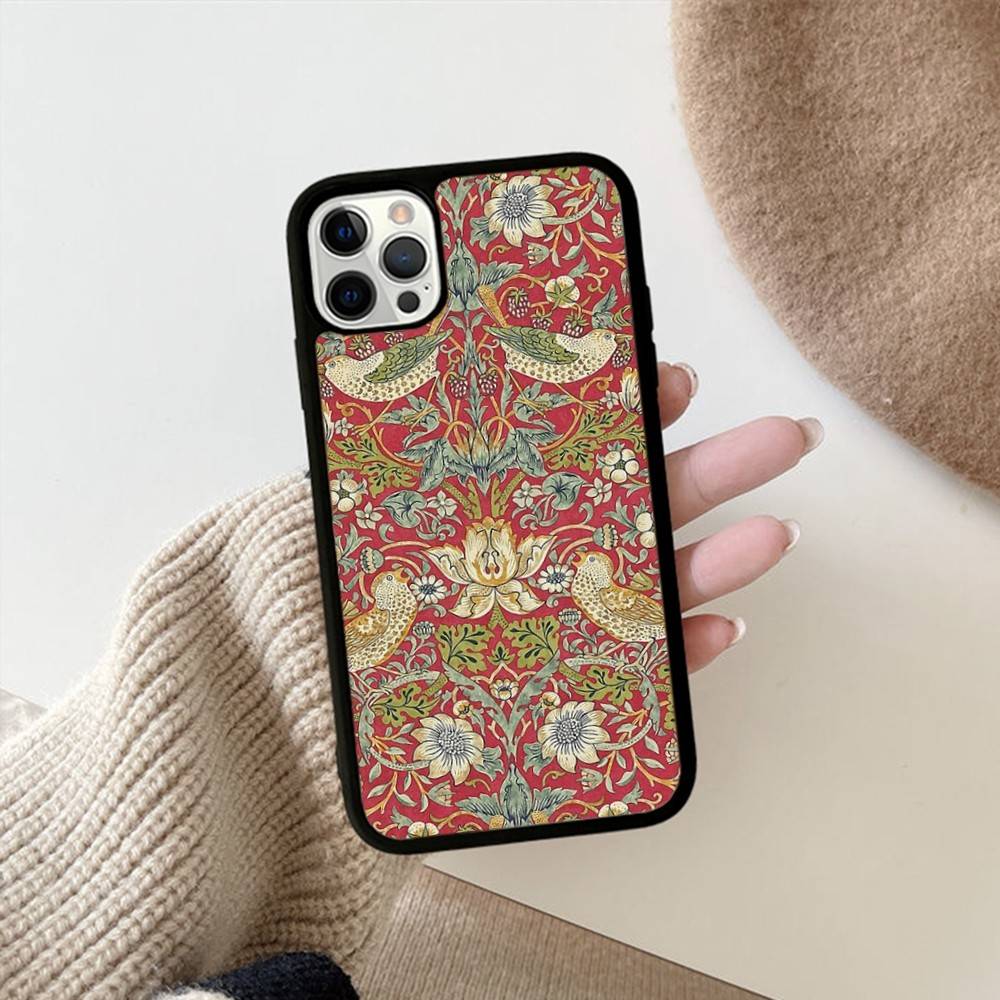 William Morris Strawberry For IPhone 17 16 15 14 13 12 11 Pro Max Plus Shockproof PC+TPU Phone Back Cover iPhone 16 plus
William Morris Strawberry For IPhone 17 16 15 14 13 12 11 Pro Max Plus Shockproof PC+TPU Phone Back Cover iPhone 16 plus