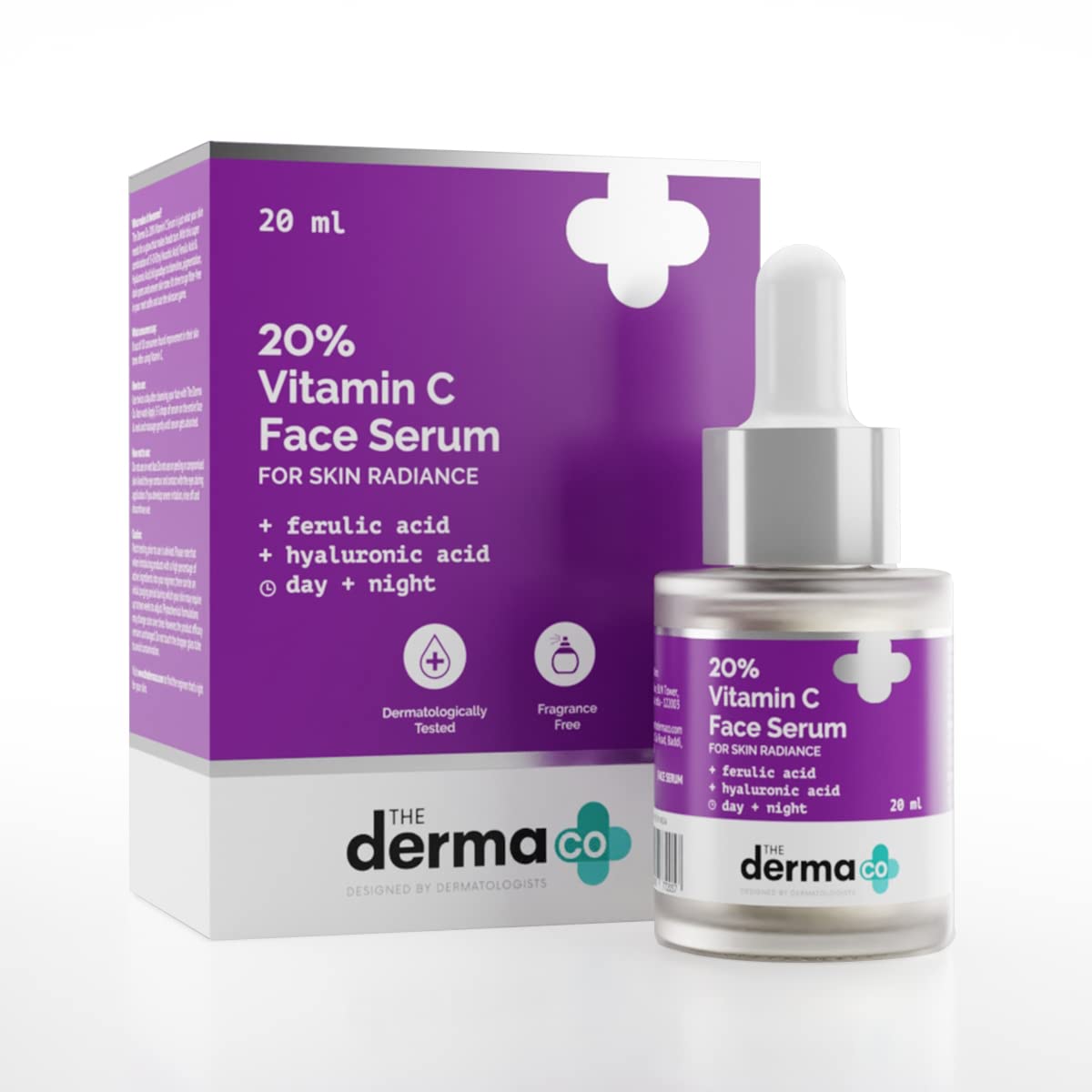 Сироватка з 20% вітаміну С від The Derma Co 
Сироватка з 20% вітаміну С від The Derma Co