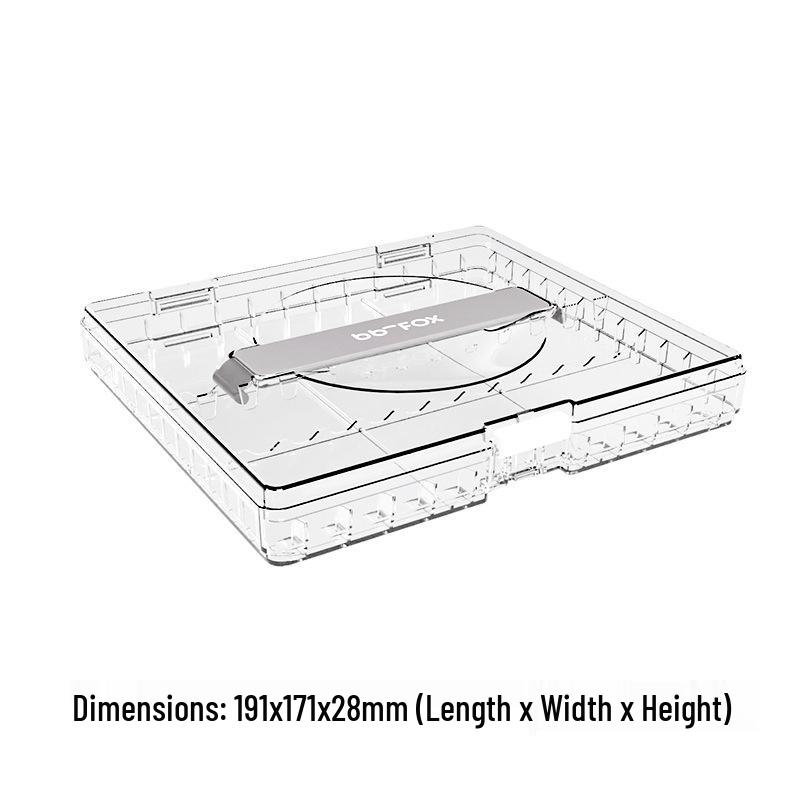 Transparent Multi-Layer Large Capacity Marker Storage Box with Handle
Transparent Multi-Layer Large Capacity Marker Storage Box with Handle