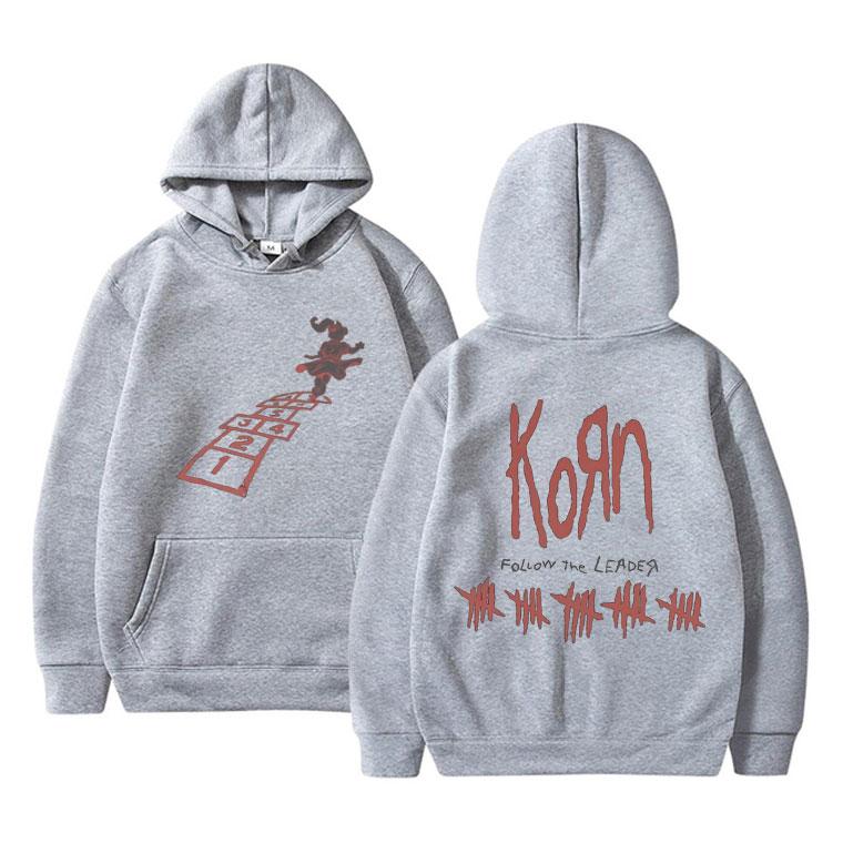 Vintage KoRn Rock Band Follow The Leader Hoodie Autumn Winter Men Women Fleece Cotton Sweatshirt Men s Gothic Oversized Hoodies 3XL
Vintage KoRn Rock Band Follow The Leader Hoodie Autumn Winter Men Women Fleece Cotton Sweatshirt Men s Gothic Oversized Hoodies 3XL