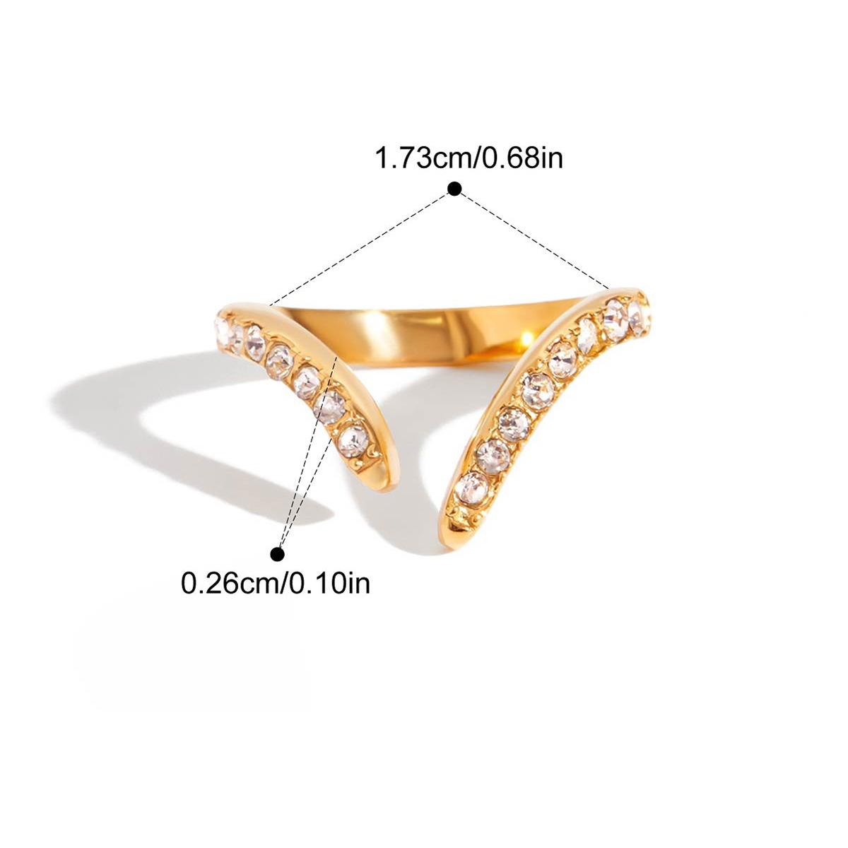 Fashion Stainless Steel X-Shape Geometric Finger Ring Waterproof Smooth Metal Handmade Polished Jewelry 7
Fashion Stainless Steel X-Shape Geometric Finger Ring Waterproof Smooth Metal Handmade Polished Jewelry 7