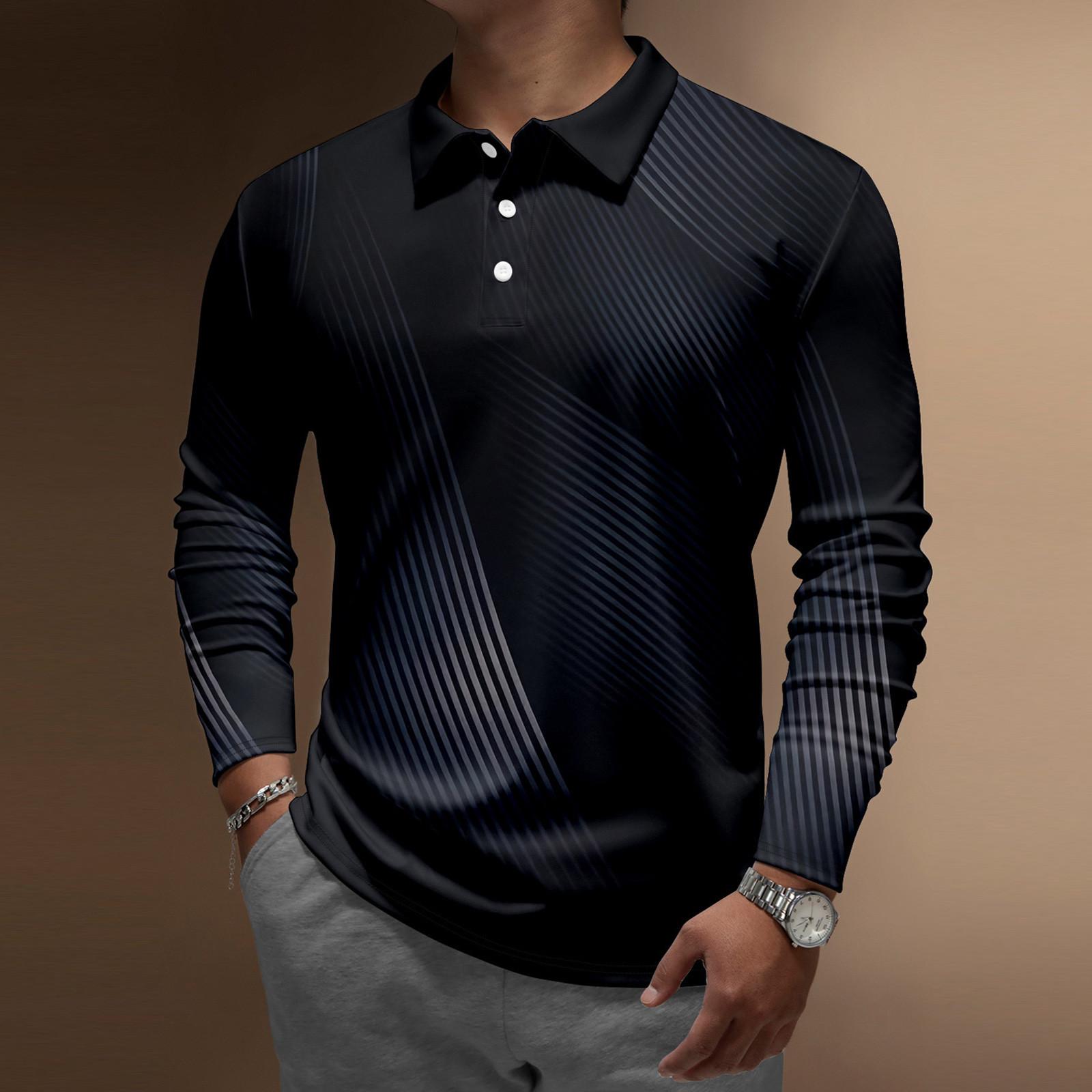 Мужская повседневная свободная спортивная рубашка с лацканами и длинным рукавом с принтом XXXXL тёмно-синий
Мужская повседневная свободная спортивная рубашка с лацканами и длинным рукавом с принтом XXXXL тёмно-синий