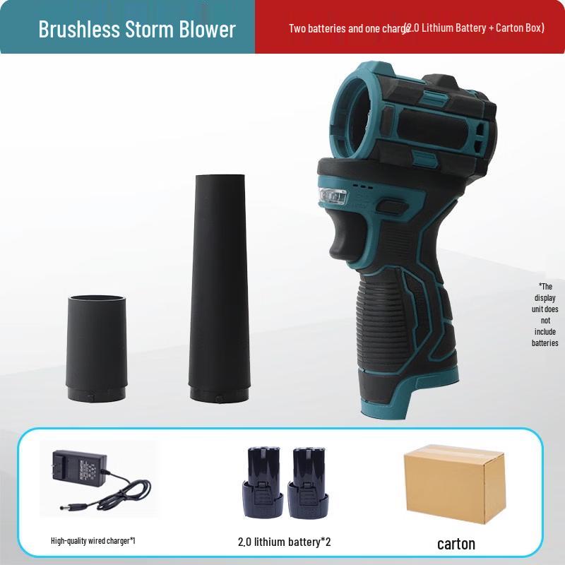 SHEYUE High-Speed Cordless Brushless Blower CN plug (adapter included)
SHEYUE High-Speed Cordless Brushless Blower CN plug (adapter included)