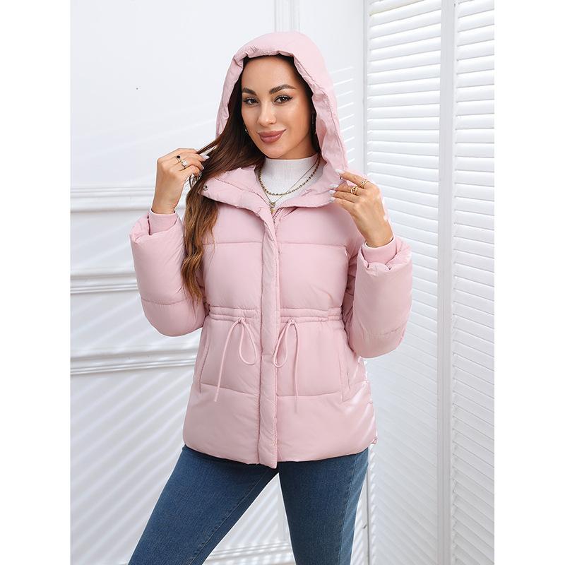 Autumn and Winter European and American Style Plus Size Women s Hooded Waist Drawstring Cotton Jacket 3XL рожевий
Autumn and Winter European and American Style Plus Size Women s Hooded Waist Drawstring Cotton Jacket 3XL рожевий