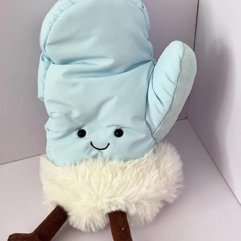 New High Version Cute Plush Hand Puppet Mittens Fun Fingerless Gloves Toy Desktop Ornament Winter Warm Gift Collectible With Bag
New High Version Cute Plush Hand Puppet Mittens Fun Fingerless Gloves Toy Desktop Ornament Winter Warm Gift Collectible With Bag