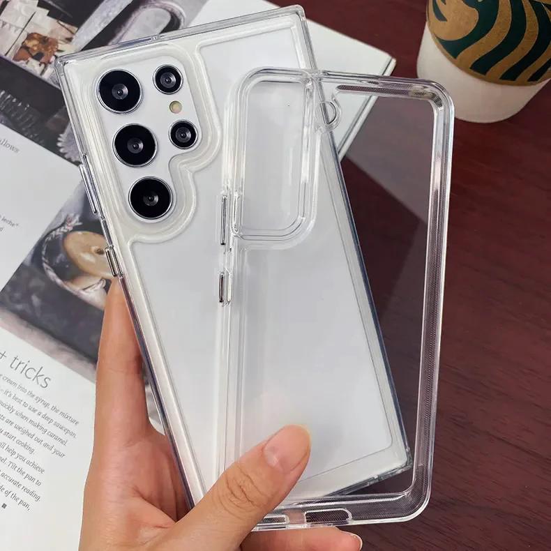 For Samsung Galaxy S24 S23 S22 S21FE Plus S25 ULTRA Luxury Hard Acrylic Silicone Protective Transparent Case Galaxy Note10
For Samsung Galaxy S24 S23 S22 S21FE Plus S25 ULTRA Luxury Hard Acrylic Silicone Protective Transparent Case Galaxy Note10