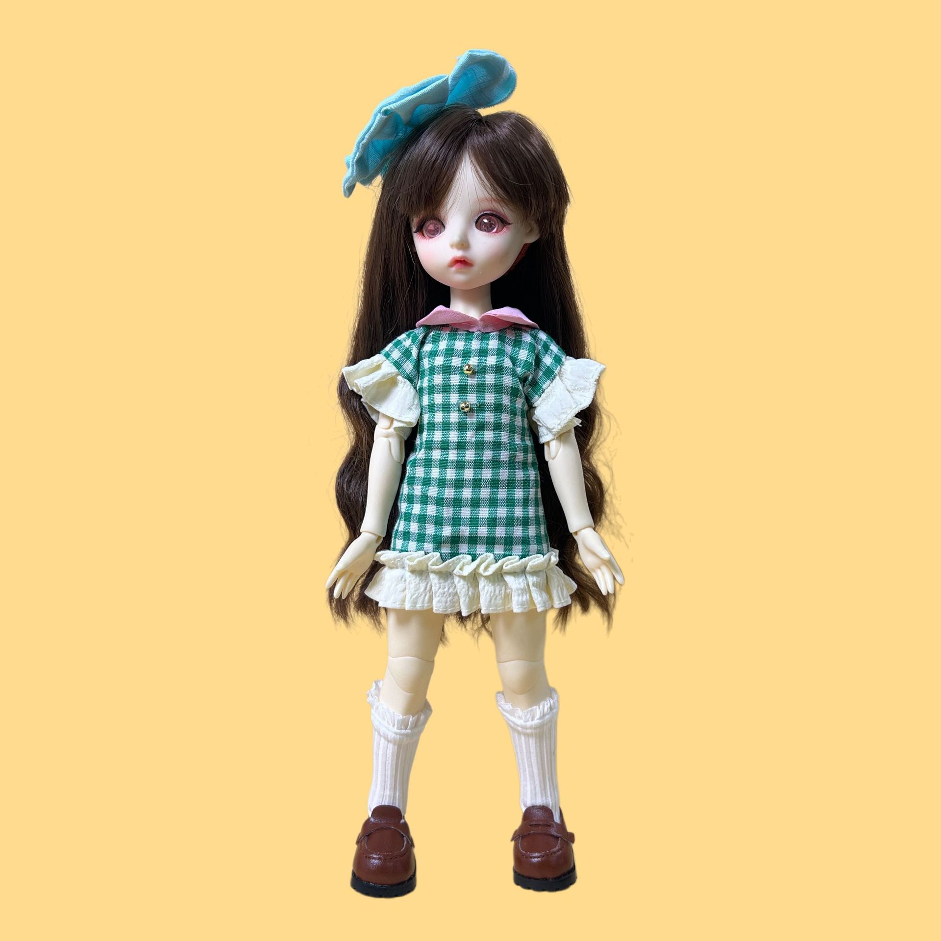 1/6 Bjd Doll Dress Up Clothes Blue Dress Fashion 30Cm Doll Clothes Casual Skirt Set Ancient Style Doll Clothes Original Design doll not included
1/6 Bjd Doll Dress Up Clothes Blue Dress Fashion 30Cm Doll Clothes Casual Skirt Set Ancient Style Doll Clothes Original Design doll not included