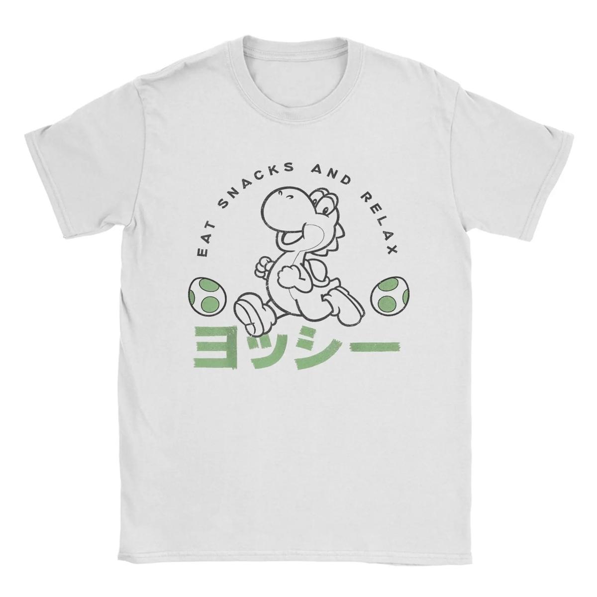 Miniso Super Mario Yoshi Toad Later Hater T Shirts Men Women Cotton Funny TShirts Round Neck Game Anime Tee Shirt Clothing Gift 3XL
Miniso Super Mario Yoshi Toad Later Hater T Shirts Men Women Cotton Funny TShirts Round Neck Game Anime Tee Shirt Clothing Gift 3XL