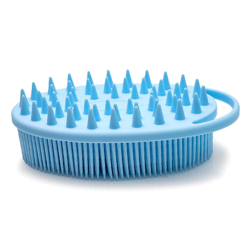 Silicone Double-Sided Baby Bath Brush with Hanging Ring
Silicone Double-Sided Baby Bath Brush with Hanging Ring