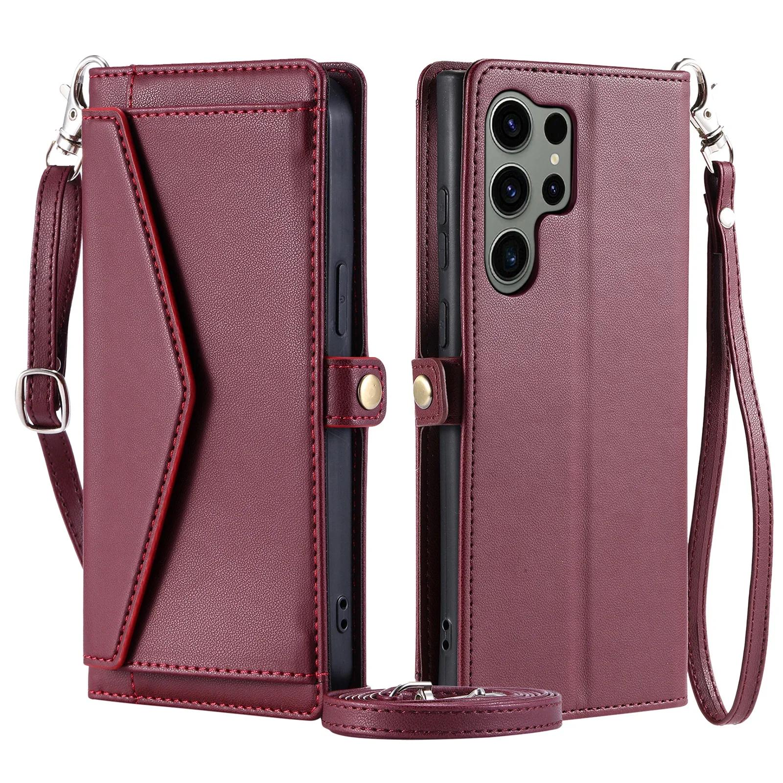 Crossbody Wallet Leather Case For Samsung Galaxy S25 Edge S24 Ultra S23 Plus S22 S21 A16 A26 A36 A56 A06 Pocket Cards Solt Cover For Samsung S25 Plus червоний
Crossbody Wallet Leather Case For Samsung Galaxy S25 Edge S24 Ultra S23 Plus S22 S21 A16 A26 A36 A56 A06 Pocket Cards Solt Cover For Samsung S25 Plus червоний