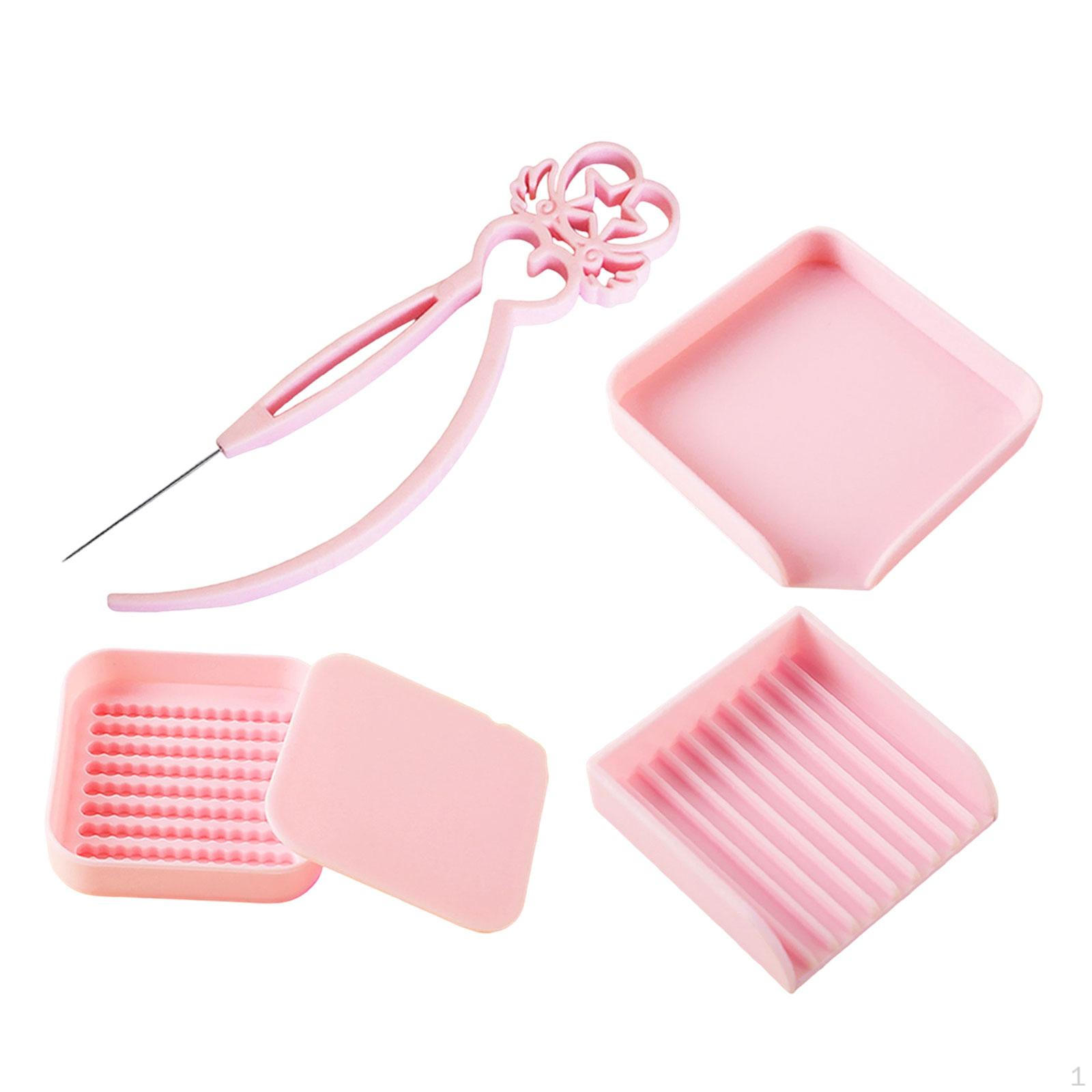 Mini Beads Picking Tray Kit User Friendly for Crafting 2.6mm Melt Pink Efficient
Mini Beads Picking Tray Kit User Friendly for Crafting 2.6mm Melt Pink Efficient