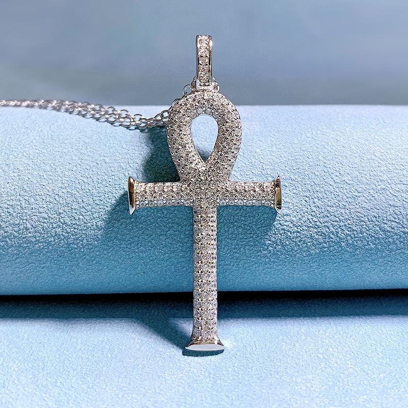 Ручной работы Муассанит Алмазный Крест Nece 100% Real 925 Sterling Sier Вечеринка Свадебные подвески Необходимы для женщин Мужчины Ювелирные изделия
Ручной работы Муассанит Алмазный Крест Nece 100% Real 925 Sterling Sier Вечеринка Свадебные подвески Необходимы для женщин Мужчины Ювелирные изделия