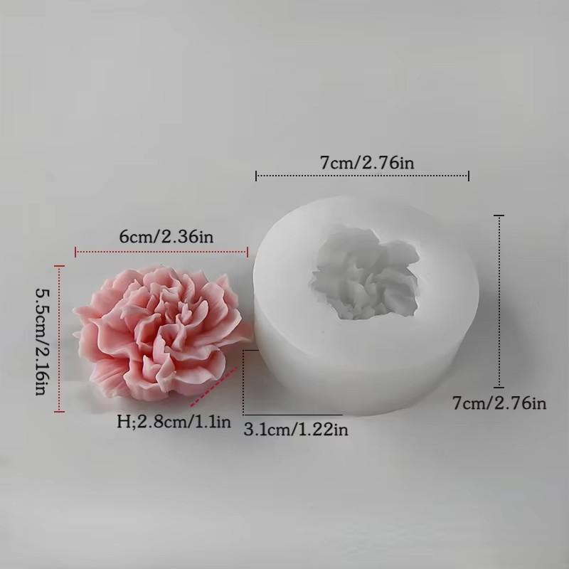 3D Jasmine Candle Mould DIY Rose Peony Flower Plaster Handmade Soap Resin Crafts Casting Mold Chocolate Cake Baking Tools
3D Jasmine Candle Mould DIY Rose Peony Flower Plaster Handmade Soap Resin Crafts Casting Mold Chocolate Cake Baking Tools