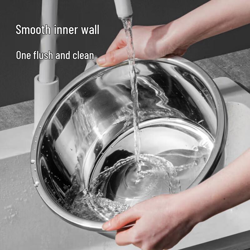 MAXCOOK 304 Stainless Steel Multi-Purpose Mixing Basin
MAXCOOK 304 Stainless Steel Multi-Purpose Mixing Basin