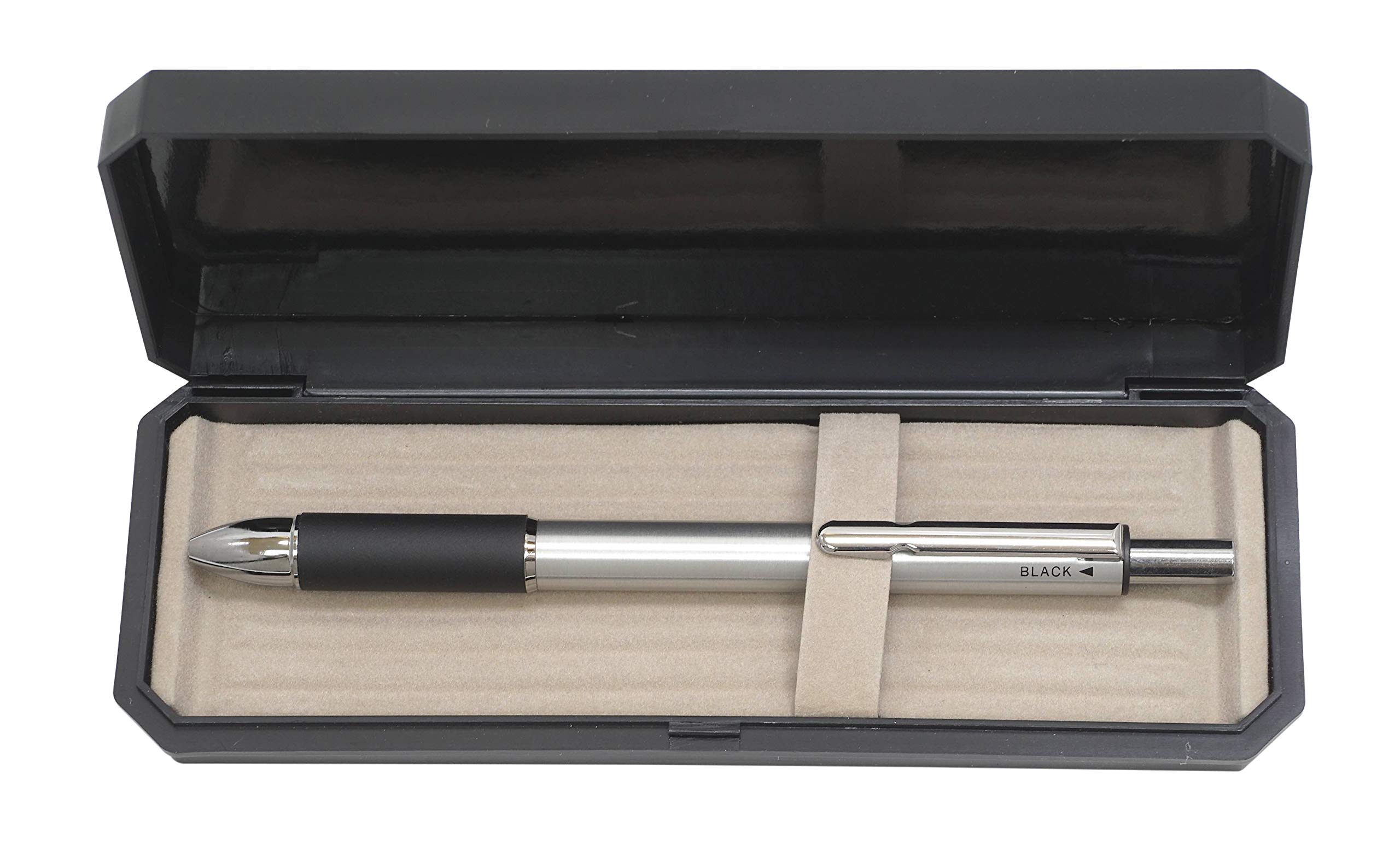 Made in Japan 4 Mechanic Rubber Color Pen Luxury Case Pack of 2 Black Red Blue Lead Sharp Lead Rubber Clip Included 4 Functions 3 Color Ballpoint Pen
Made in Japan 4 Mechanic Rubber Color Pen Luxury Case Pack of 2 Black Red Blue Lead Sharp Lead Rubber Clip Included 4 Functions 3 Color Ballpoint Pen