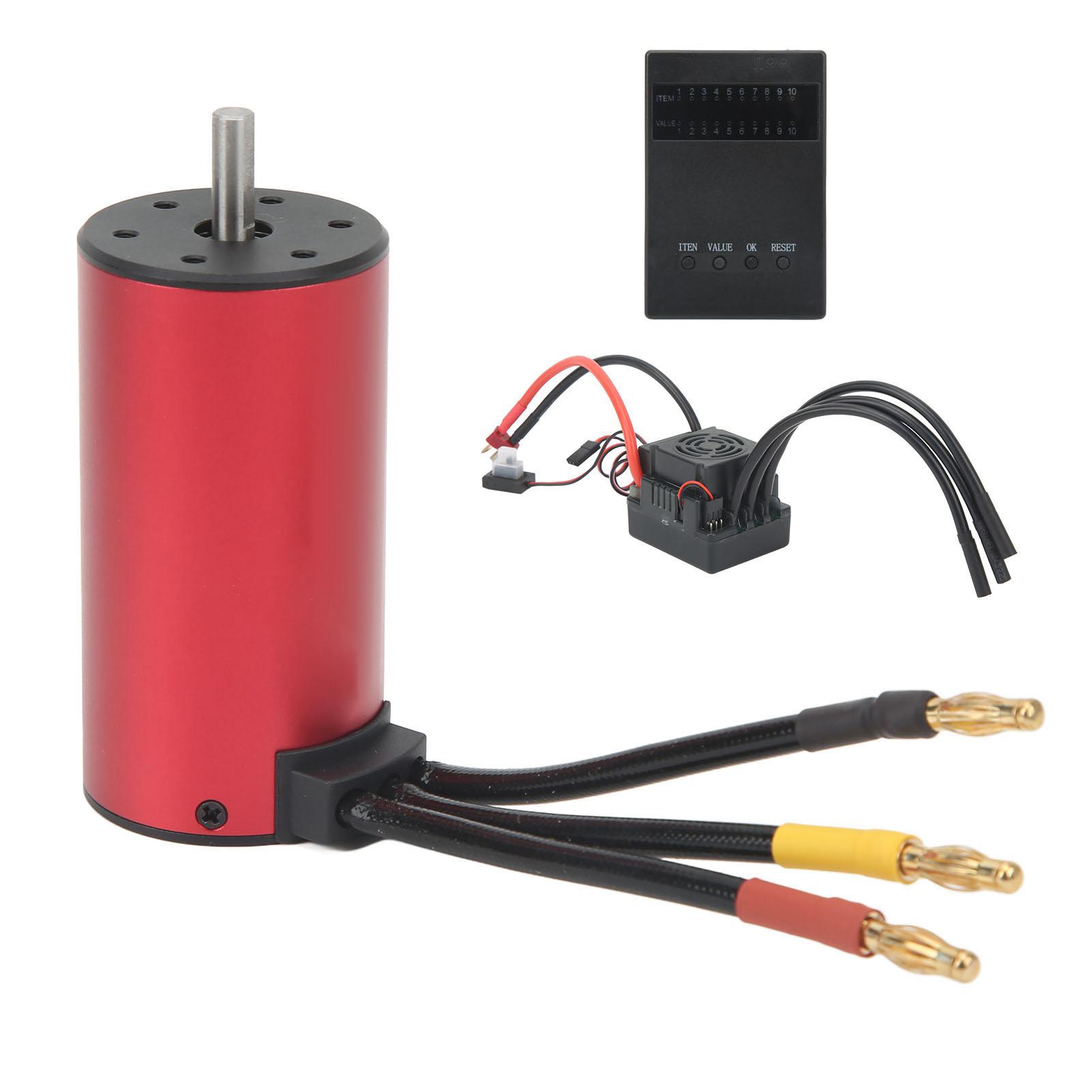 S3670 2650KV Waterproof Brushless Motor 120A Brushless ESC Programming Card Combo for Traxxas for
S3670 2650KV Waterproof Brushless Motor 120A Brushless ESC Programming Card Combo for Traxxas for