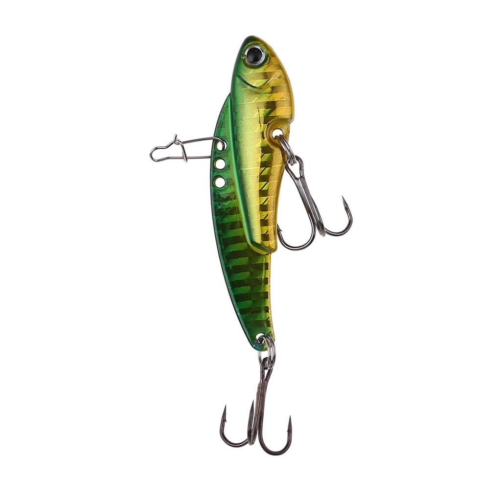 1pcs Head Sinking Metal VIB Hard 2 Treble Hook 6cm 20g
1pcs Head Sinking Metal VIB Hard 2 Treble Hook 6cm 20g
