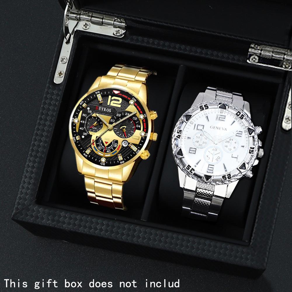 2-Piece Watch Men S Watch Steel Belt Watch Quartz Watch Sports Men S Watch Watch
2-Piece Watch Men S Watch Steel Belt Watch Quartz Watch Sports Men S Watch Watch