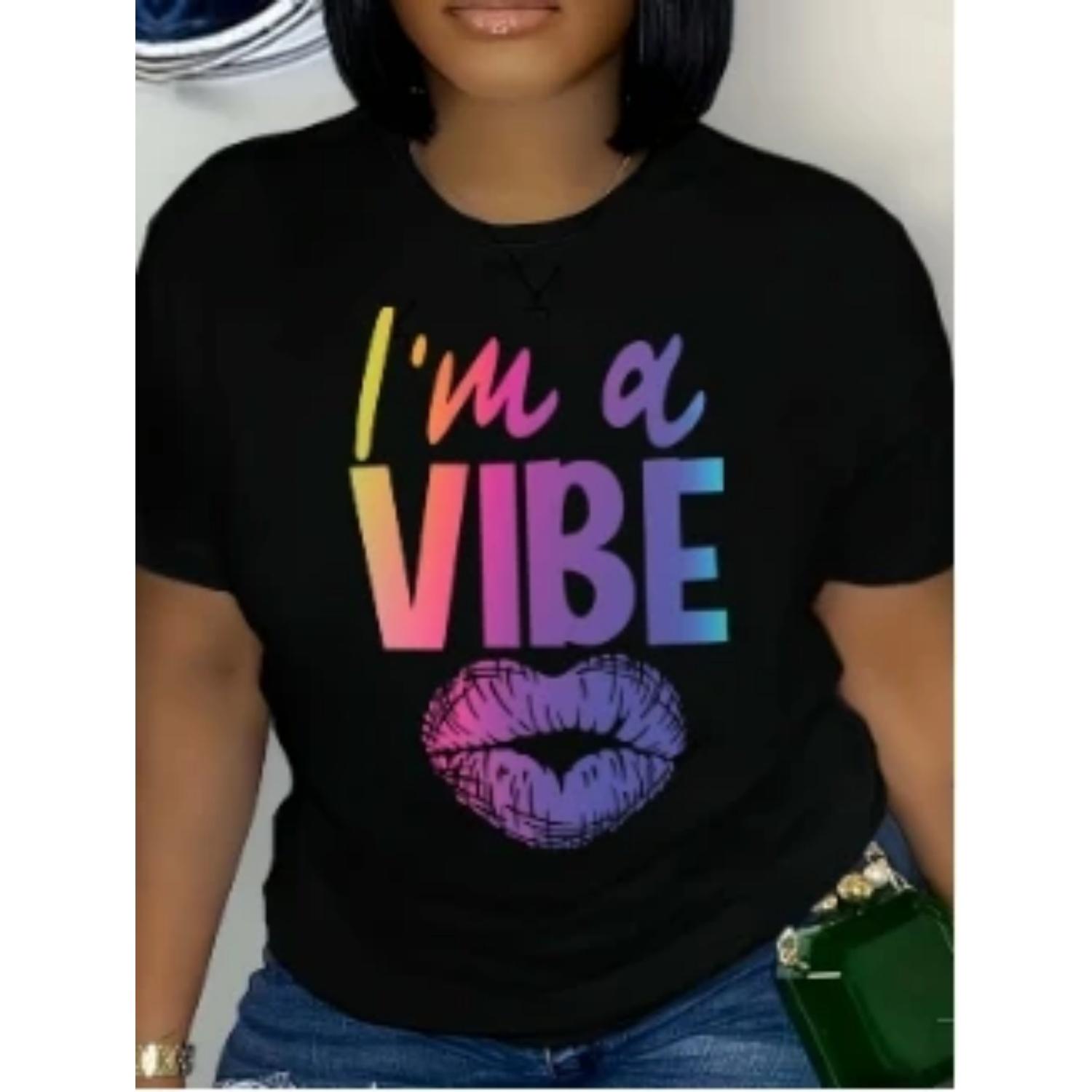 T-shirt Top Comfortable Breathable Fabric Casual Sports Style Vitality Summer Women s Clothing Front Printed Short-sleeved S
T-shirt Top Comfortable Breathable Fabric Casual Sports Style Vitality Summer Women s Clothing Front Printed Short-sleeved S