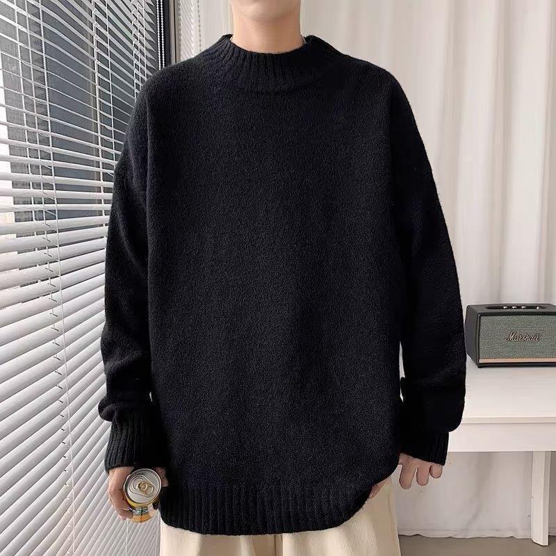 Men s Japanese Style Loose Round Neck Sweater - Simple Solid Color, Warm Pullover for Fall/Winter, Versatile and Cozy for Couples. XL чорний
Men s Japanese Style Loose Round Neck Sweater - Simple Solid Color, Warm Pullover for Fall/Winter, Versatile and Cozy for Couples. XL чорний