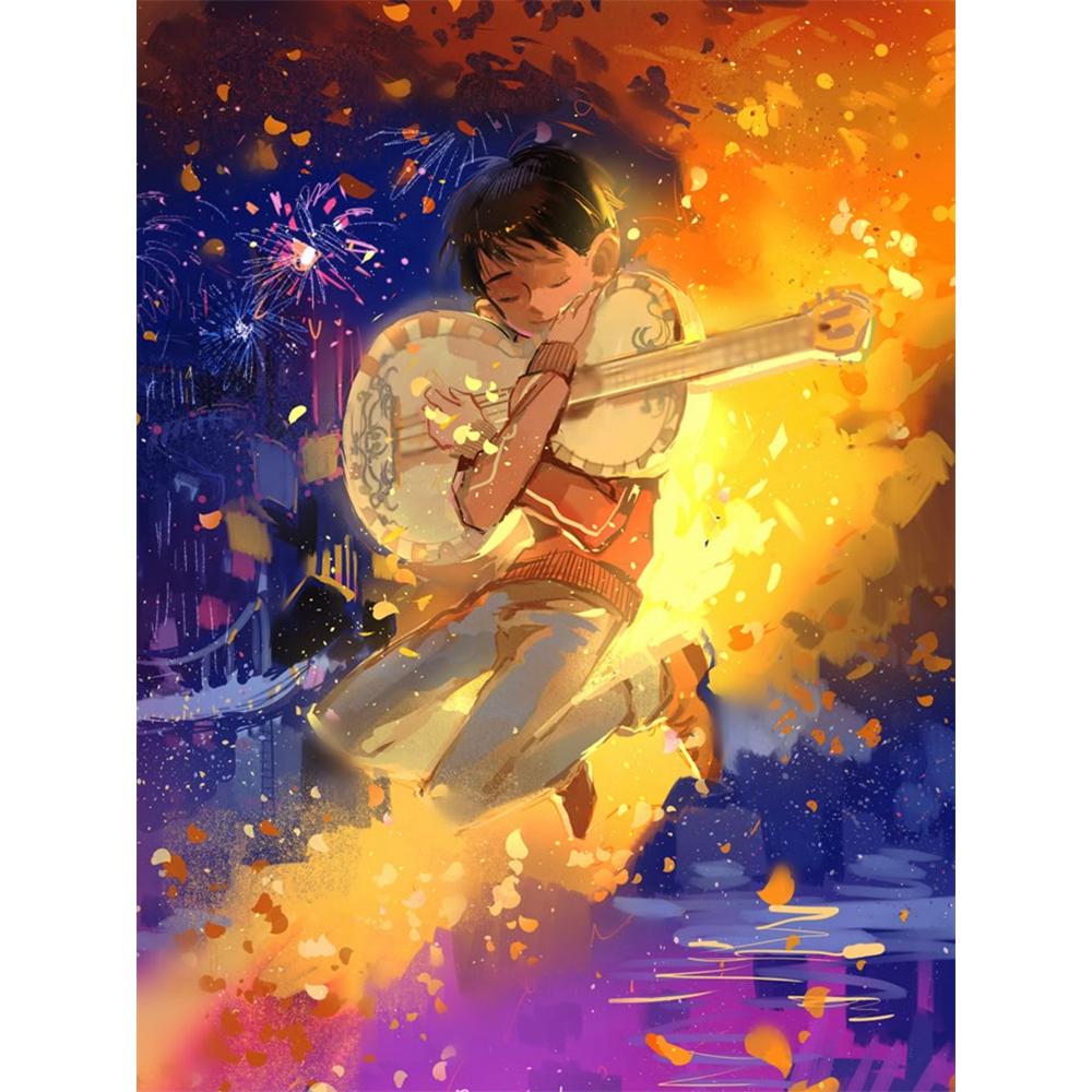 Disney Diamond Painting Coco Miguel Illustration Cute Cartoon Cross Stitch Complete Set Creation and Sewing Mosaic 5D DIY Home Decor Round 20x30cm
Disney Diamond Painting Coco Miguel Illustration Cute Cartoon Cross Stitch Complete Set Creation and Sewing Mosaic 5D DIY Home Decor Round 20x30cm