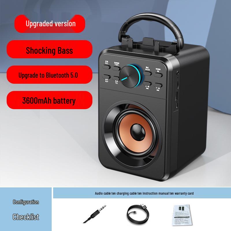 Портативна Bluetooth-колонка Saida X1 зі слотом для карт для K-пісень на природі та танців на площі
Портативна Bluetooth-колонка Saida X1 зі слотом для карт для K-пісень на природі та танців на площі