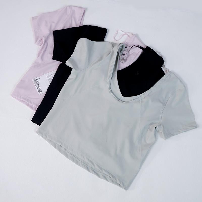 Women s V-Neck Yoga Shirt: Beautiful Back, High-Elastic Nylon, Short Sleeve Fitness Jogging Top S (80-100 lbs)
Women s V-Neck Yoga Shirt: Beautiful Back, High-Elastic Nylon, Short Sleeve Fitness Jogging Top S (80-100 lbs)