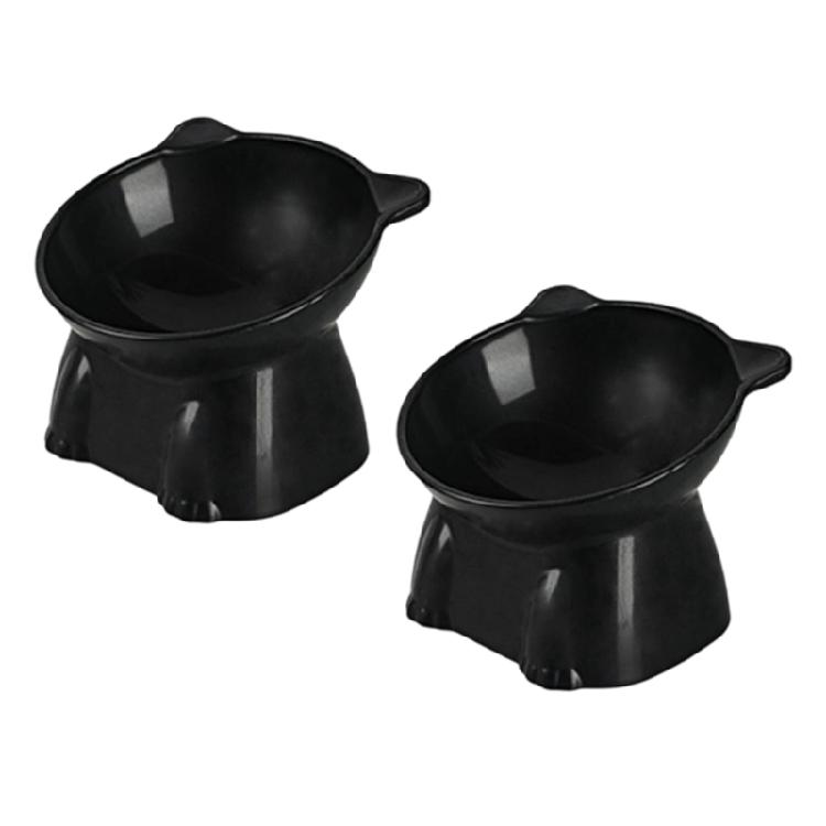 Pet Feeding Station Tilted Bowl Ergonomic Dish For Better Digestion Plastic Bowl Feeding Stand Plastic чорний
Pet Feeding Station Tilted Bowl Ergonomic Dish For Better Digestion Plastic Bowl Feeding Stand Plastic чорний