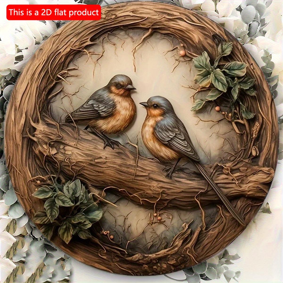 2d Flat 20*20cm, Round Wooden Swallow Sign, Entrance Decor Gift, Swallow Theme, for Bar, Cafe, Home, Kitchen, Room Wall Decor. 20*20cm
2d Flat 20*20cm, Round Wooden Swallow Sign, Entrance Decor Gift, Swallow Theme, for Bar, Cafe, Home, Kitchen, Room Wall Decor. 20*20cm