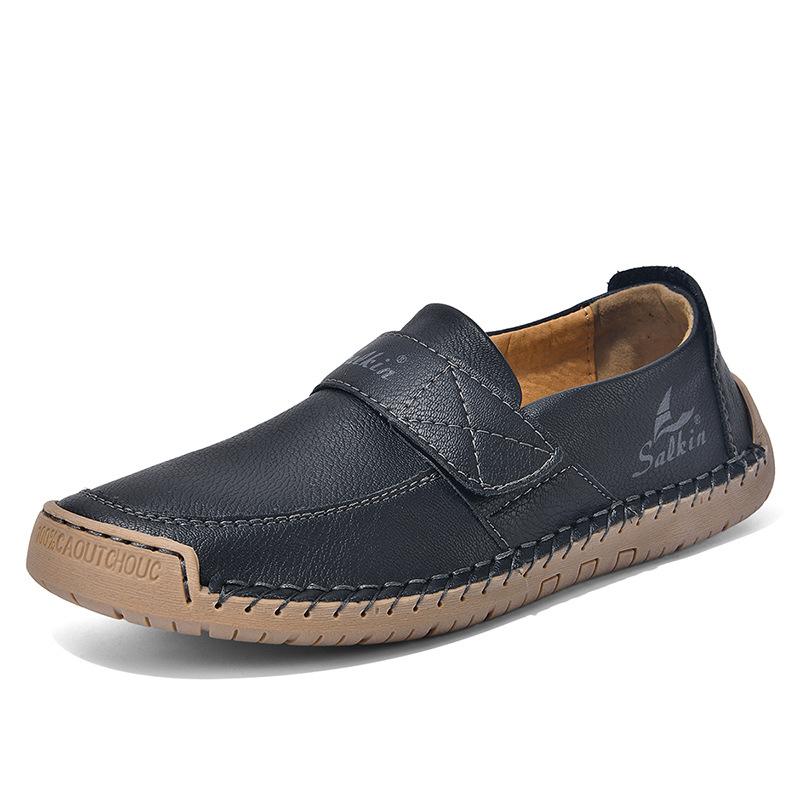 Новые осенние повседневные парные кожаные туфли ручной работы большого размера, вождение в один педаль 48
Новые осенние повседневные парные кожаные туфли ручной работы большого размера, вождение в один педаль 48