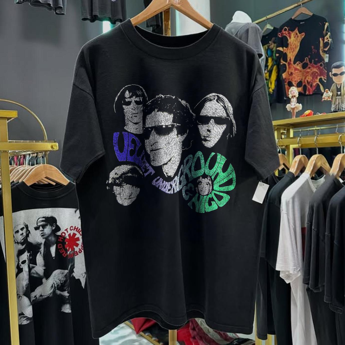 Alternative Rock Punk Tshirt The Velvet Underground Classic Poster Print Short Sleeve Casual Loose Round Neck Streetwear Unisex S
Alternative Rock Punk Tshirt The Velvet Underground Classic Poster Print Short Sleeve Casual Loose Round Neck Streetwear Unisex S