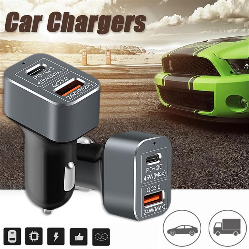 Зарядное устройство USB-C PD 69 Вт PD + QC3.0 Быстрое автомобильное зарядное устройство Адаптер быстрой зарядки 3.0 для iPhone X 8 Plus Xiaomi
Зарядное устройство USB-C PD 69 Вт PD + QC3.0 Быстрое автомобильное зарядное устройство Адаптер быстрой зарядки 3.0 для iPhone X 8 Plus Xiaomi