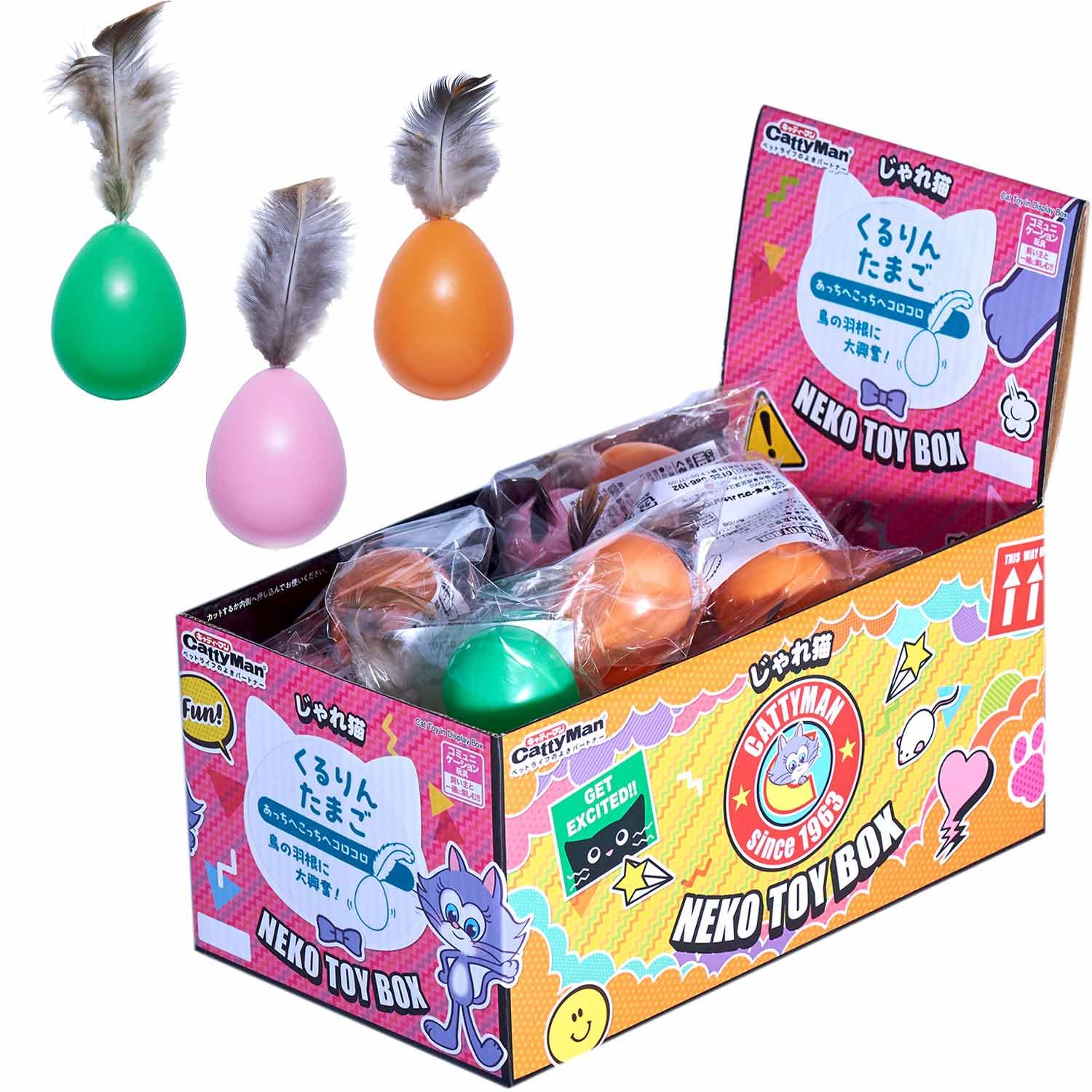 Набор яиц Cattyman NekoToyBox Kururin, 18 шт., специальные (в коробке)
Набор яиц Cattyman NekoToyBox Kururin, 18 шт., специальные (в коробке)